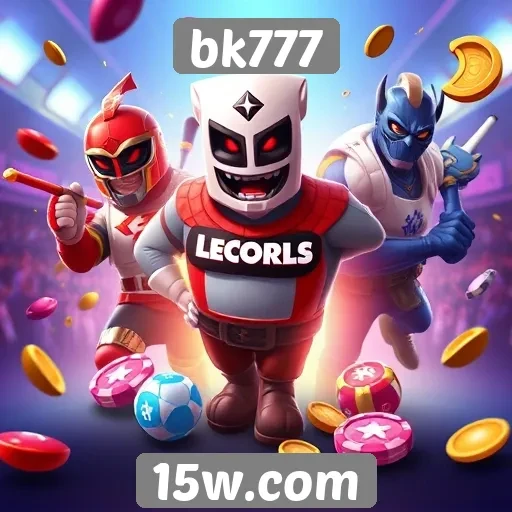 Variedade de jogos disponíveis na plataforma bk777